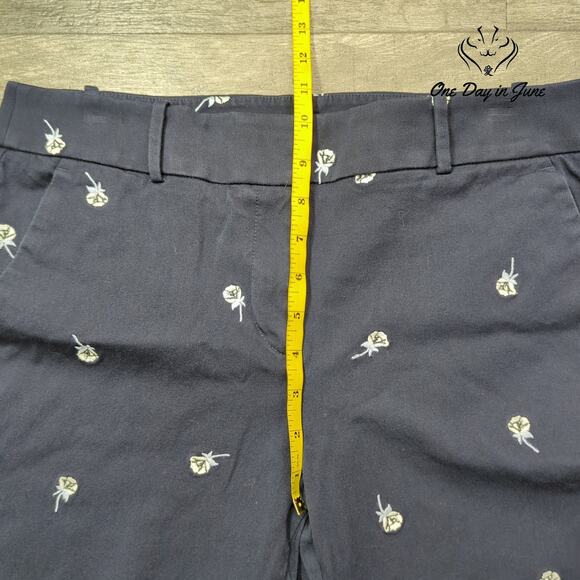 Loft Marisa Crop Pants Size 10 - Picture 4 of 6